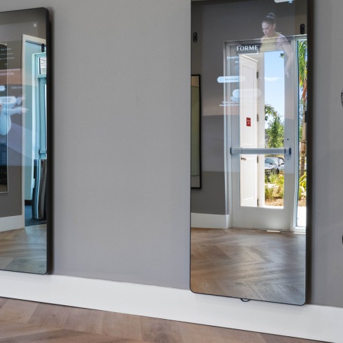 Yoga Room with Two FORME Mirrors